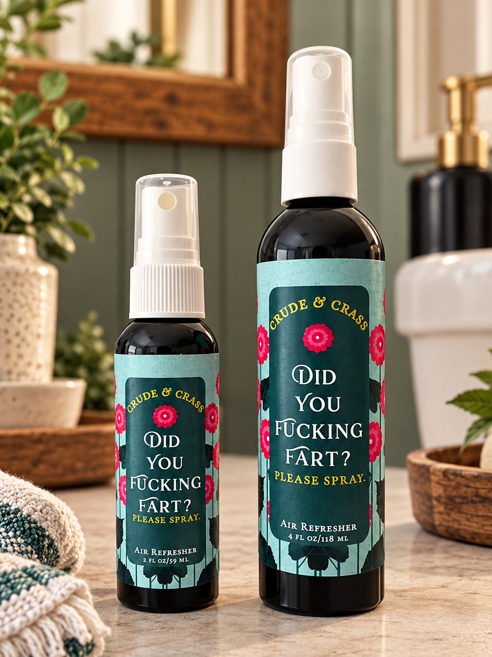DID YOU FUCKING FART? Please Spray™ Air Freshener