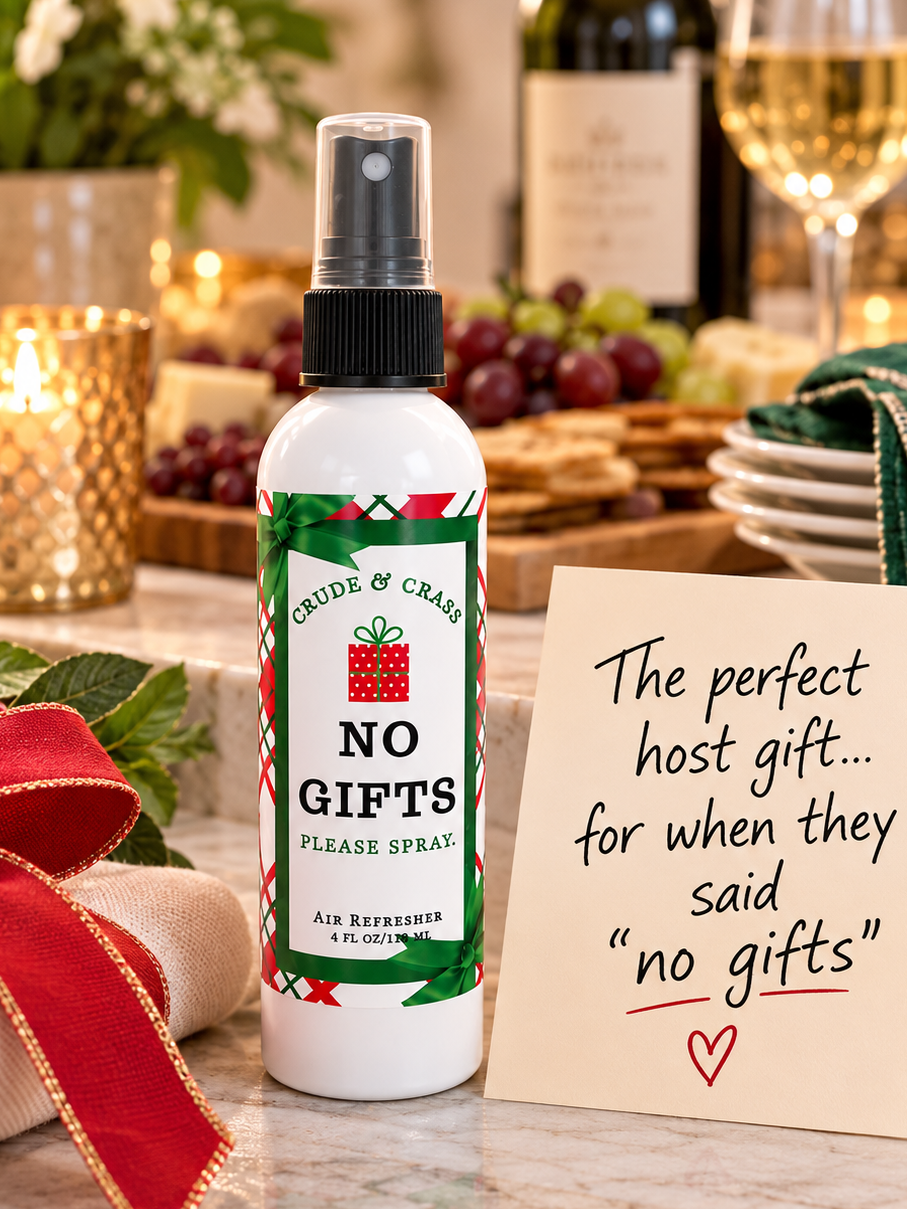 NO GIFTS Please Spray™