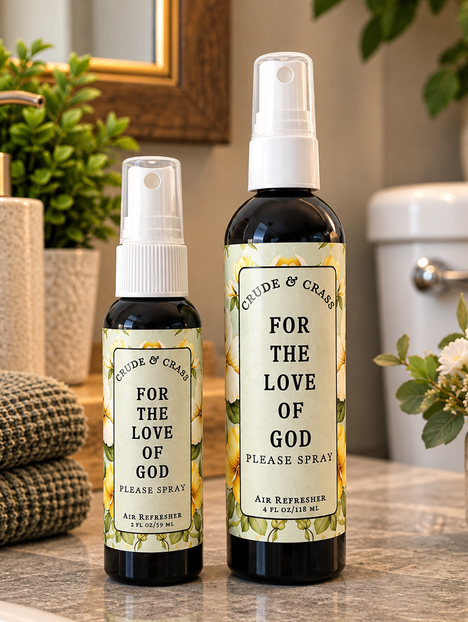 FOR THE LOVE OF GOD   Please Spray™