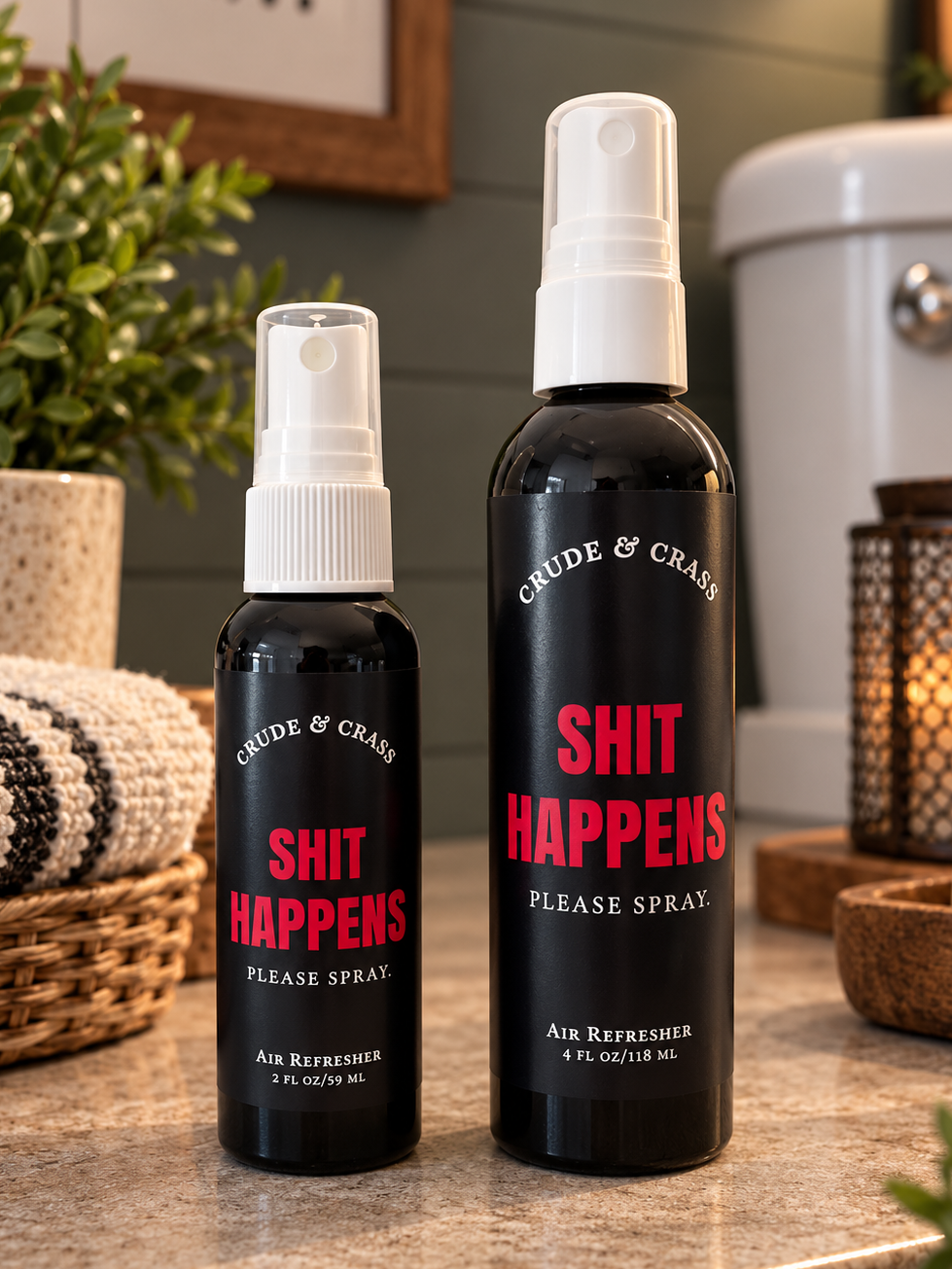 SHIT HAPPENS  Please Spray™
