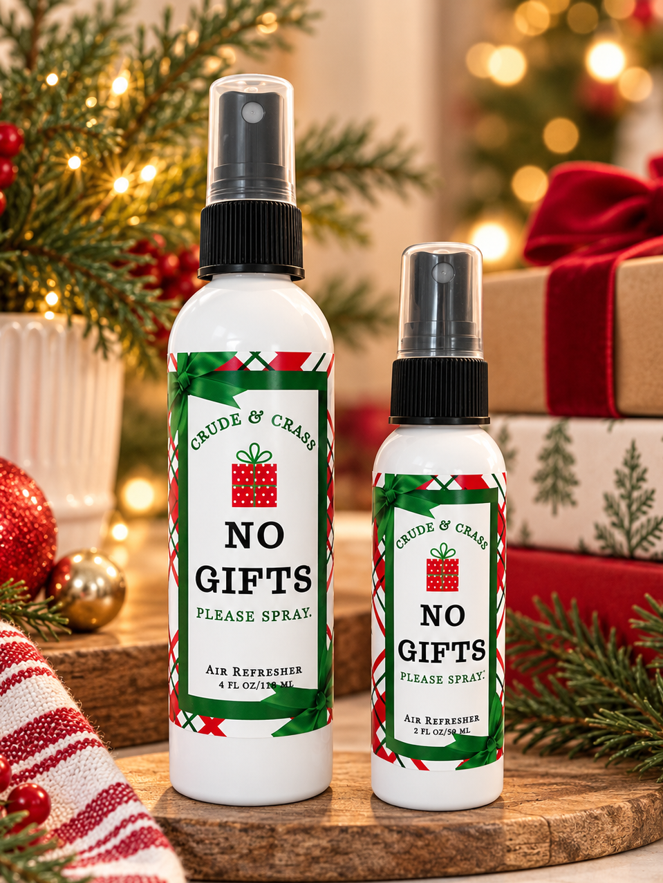 NO GIFTS   Please Spray™