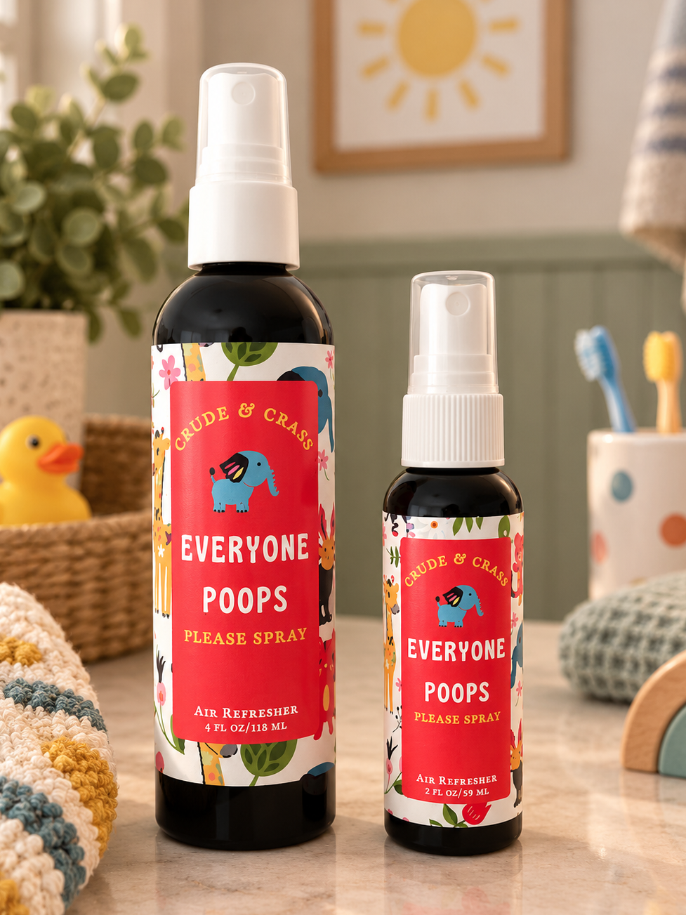 EVERYONE POOPS Please Spray™ Air Freshener