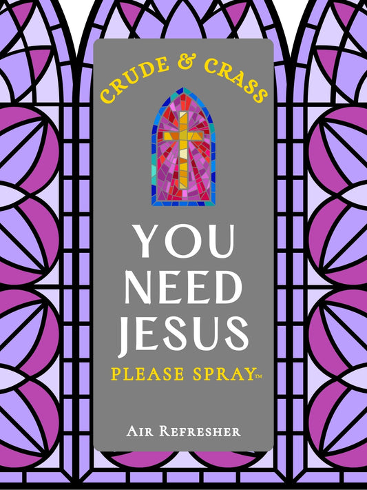 YOU NEED JESUS   Please Spray™
